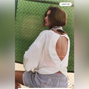 Free People X Free People movement my time layer top size m